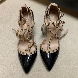 Studded stilettos size 10